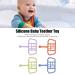 Shop Baby Tooth Relief: Silicone Bite Rings & Molar Soothers - 4-Part Chewing Toys for Calm Gums - Buy Online on GoSupps.com