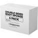 6 Pack Double Sided Body Sponge - Daily Deep Cleansing & Exfoliating Pads for All Skin Types - Buy Online on GoSupps.com