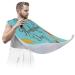 Thanksgiving Theme Pattern Beard Bib Apron Beard Bib Hair Catcher for Men Shaving and Trimming Non-Stick Waterproof Beard Cape Grooming Cloth with 2 Suction Cups Gifts for Men