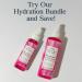 HERITAGE STORE Rosewater & Glycerin Bundle | Hydrating Facial Mist for Dewy Radiant Skin | No Dyes or Alcohol 8oz 4oz - Buy Online on GoSupps.com