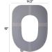Silicone Reusable Toilet Seat Cover - Waterproof & Non-Slip for Adults, Kids, Potty Training, Public Restrooms - Travel Essentials with Bag - Buy Online on GoSupps.com