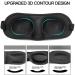 3D Sleeping Eye Mask - Premium Shade Cover for Restful Sleep | Travel Eye Patch & Blindfold Aid for Home & Office - Buy Online on GoSupps.com