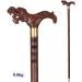Portable Walking Stick Wood Carving Crutches Cane Walking Aid for Elderly Pregnant Women WoodenCanes for Men and Women Made in China Run forward - Buy Online on GoSupps.com