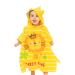 Supgomax hood bathing poncho child poncho towel baby hoods beach towels cartoon absorbent children beach towel child bath towel with hood for beach swimming shower (lion)