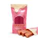 Floppy Ear Himalayan Yak Chews for Dogs - 100% Natural Yak Milk Dog Chew Rich in Protein & Calcium Long Lasting Chews Provides Healthy Teeth & Gums | Strawberry Flavour 3 Medium Chews strawberry medium size 60-80g (3 chews)
