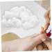 FRCOLOR 3pcs Cotton Balls for Nail Gel & Makeup Organic Makeup Remover & Wipes | Best Manicure Tools for Nails - Buy Online on GoSupps.com
