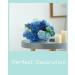 BAZIMA DIY Felt Flower Art Craft Kit - Blue Rose Pot Bonsai Kit for Beginners - Buy Online on GoSupps.com