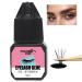 Individual Lash Glue Black Eyelash Clusters Glue Waterproof Eyelash Glue for Home Use Latex Free Cluster Lash Adhesive Bond and Seal Lash Glue for DIY Lash Extensions Strong Lash Bond and Seal Glue