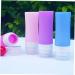 UPKOCH Shampoo Travel Bottle Silicone Liquid Bottle Refillable Tube Empty Silicone Bottle Silicone Makeup Liquid Containers Shampoo Dispenser Bottle Toiletries Soap Travel medium Blue - Buy Online on GoSupps.com
