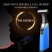 KEMEI Electric Razor & Beard Trimmer - Waterproof Cordless USB Rechargeable Groomer for Men & Women - Eyebrow Beard Facial & Body Hair Removal - Blue - Buy Online on GoSupps.com