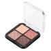 Ymiko Glitter Eye Shadow Palette - 4 Matte Waterproof Pigments for Chic Makeup Artists - Green Misty Rose - Buy Online on GoSupps.com