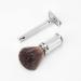 CSB Handmade Badger Hair Wet Shaving Set for Men - Chrome Double Edge Safety Razor Brush Stand & 10 Blades | Premium Shaving Kit - Buy Online on GoSupps.com