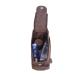 KOMALC Premium Buffalo Leather Unisex Toiletry Bag Travel Dopp Kit - Distressed Tan - Buy Online on GoSupps.com