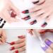 WEILUSI Nail Protector Sticker Set - 10 Sheets/100pcs - U-Shape Tape for Cuticle Protection - Buy Online on GoSupps.com