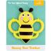 SWEETBEE Buzzy Bee Teether Toy - Multi-Textured, Soft & Soothing, BPA Free, Freezer & Dishwasher Safe - Buy Online on GoSupps.com