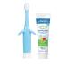 Dr. Brown's Infant to Toddler Toothbrush Set 0-3 Years - Blue, Real Pear & Apple Flavor, 2 Pieces - Buy Online on GoSupps.com