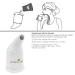 Natural Solution Ceramic Salt Inhaler with 2 Himalayan Pink Salt Refills - Relieves Breathing Congestion - White - Buy Online on GoSupps.com
