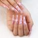 BABALAL Coffin Press on Nails - 24pcs Medium Fake Nails with Glue, Brown Rhombus Designs for Full Cover Ballerina Acrylic False Nails - Buy Online on GoSupps.com