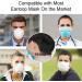 Mask Extender 5 PCS TOOVREN Adjustable Ear Savers for Masks  Mask Strap for Reducing Ear Pain  Face Mask Extender Strap  Mask Straps for Back of Head  Mask Holders to Protect Ears  Mask Extender Strap Black - Buy Online on GoSupps.com