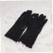 DOITOOL 2 Pairs Hair Salon Mitten Hair Dye Glove Black Rubber Black Reusable Dye Barber Textured Large Accessories Emulsion - Buy Online on GoSupps.com