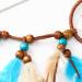 Boho Feather Headband Dream Catcher Hair Band - Handmade Tassel Headpiece for Women and Girls (Blue) - Buy Online on GoSupps.com