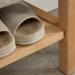 Doorway Shoe Rack Space-Saving Shoe Stool Storage Slippers Shoe Cabinet Foot Sofa Stool Shoe Stool Brown Shoe Organizer (Color : Natural) (Brown) - Buy Online on GoSupps.com