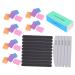 minkissy 1 Manicurist Buffer Pedicure Nail File Nail Buffering Files Nail Sanding Files Nail File Buffer Polishing Buffer Block Nail Polisher File Nail Buffer Block Sponge Sandpaper Baby