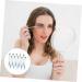 Housoutil Foam Protectors 10pcs Diamond Mascara Brush False Lash Mascara Lash Shampoo Beauty Eyelash Miss Set Eyebrow Comb 11.3x1.1cm Blue - Buy Online on GoSupps.com