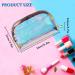 Holographic Makeup Bags - Waterproof Transparent & Dazzling Cosmetic Bags for Women & Teens - Portable & Stylish Storage for Brushes Pens & Gifts - Buy Online on GoSupps.com