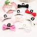 xbiez Cute Fairy Claw Clips Hairpin Y2K-Style Balletcore Headdress Bunches Accessories Bow Ribbon Cute Headdress Beige on black - Buy Online on GoSupps.com