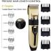 Professional Hair Clippers Kit for Men & Kids - Cordless Rechargeable Trimmer Set with 5 Speed Adjustment and 4 Guide Combs - Buy Online on GoSupps.com