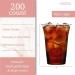 200 Count 16 oz Clear Plastic Party Cups - Disposable PET Cups for Water, Beer, and Beverages - Buy Online on GoSupps.com