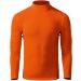 Men's Large Orange Mock Turtleneck Thermal Base Layer Top | Long Sleeve Shirt - Buy Online on GoSupps.com