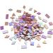 Iridescent Mosaic Glass Tiles - 200 Pieces Stained Glass Tile for Mosaic Craft - Autumn Assortment - Buy Online on GoSupps.com