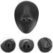 Fomiyes Jewelry Stand - Flexible Silicone Nose Artifice for Beauty & Acupuncture Practice | 8x5.5cm Black - Buy Online on GoSupps.com