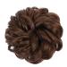 Messy Bun Hair Piece for Women Donut Hair Bun Scrunchie for Women Girls Curly Wave Synthetic Chignon Hairpiece with Rubber Band Messy Bun Hair Pieces Extensions Fake Hair Accessories for Women Girl 2M30
