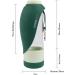 EMMI-PET 2in1 Dog Drinking Bottle - Portable 600ml with 150ml Feed Bag & Carabiner for Small & Large Dogs - Ideal for On-The-Go Hydration - Buy Online on GoSupps.com