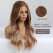 Buy Esmee 24-Inch Long Curly Brown Synthetic Hair Wig for Women - Heat Resistant Middle Part Wig - Buy Online on GoSupps.com