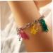 CALLARON 2 Pcs Resin Dinosaur Bracelet Silver Bangles Silver Decorations Charm Bracelet Charm Braclets Rope Bracelet Bracelets Hand Ornaments Accessories European and American Alloy Student 19.2X2.4cmx3pcs As Shownx3pcs - Buy Online on GoSupps.com