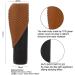 TOPCABIN Bike Grips - Ergonomic Two-Color Rubber Handlebar Grips for Comfortable MTB and Road Bikes - Brown (1 Pair) - Buy Online on GoSupps.com
