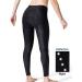 XGC Women's Long Cycling Pants - High Density 4D Foam Seat Cushion Elastic XL Black Radium Radsprint Horts - Buy Online on GoSupps.com