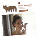 Magiclulu Haircongs 3 STK: Green Sandalwood Comb & Face Massager - Acupuncture Tool for Scalp & Head Massage - Buy Online on GoSupps.com