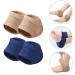 minkissy 2 Pairs Moisturizing Heel Socks Open Toe Socks Cracked Gel Heel Protector Toeless Spa Socks Heel Repair Socks Footcare for Dry Hard Cracked Skin B - Buy Online on GoSupps.com