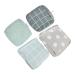 Healeved Menstrual Pad Bag 4pcs Napkin Storage Bag Travel Bag Organizer Travel Make up Organizer Bag Mini Coin Pouch Feminine Pads Tiny Pad Storage Bag Tampon Pad Pouch Cosmetic
