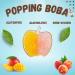 Buy Vegan & Gluten-Free Bubble Tea Popping Boba Mix - 3x600g Blueberry Lychee & Strawberry - ISO Certified DIY Fruit Beads - Buy Online on GoSupps.com