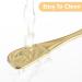 Sibba Face Spatula Lip Mask Applicator 3 PCS Skincare Makeup Spoons Small Facial Make Up Scoop Tool Mini Spoon Multi Skin Care Lotion Cream Stick Tiny Scoop Cosmetic Foundation Cosmetics Beauty - Buy Online on GoSupps.com