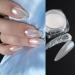 6 Colors Pearl Chrome Nail Powder Set | Aurora Mermaid Iridescent & Metallic Glitters for Gel Polish Nail Art Decorations - Buy Online on GoSupps.com