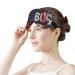 New York Style Grunge Geometric Sleep Mask Eye Cover for Sleeping Blindfold with Adjustable Strap Blocks Light Night Travel Nap for Men Women - Buy Online on GoSupps.com