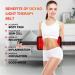 DGYAO Red & Near Infrared Light Therapy Belt with Pulse Mode - Pain Relief Light Therapy Device - Wearable Wrap for Back, Joint, Muscle Pain - Timer & Max 51 S22 Pad - Buy Online on GoSupps.com