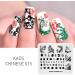 KADS Nail Stamping Plate Chinese Style Nail Art Stamp Template bamboo Lotus DIY Image Template Manicure Stamping Plate Stencil Tools (CN015) - Buy Online on GoSupps.com